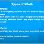 Types of Xpaths