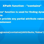 Xpath: Contains fucntion